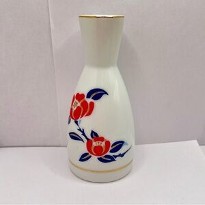 Vintage Japanese Porcelain Bud Vase | Made in Japan Tajimi | Floral